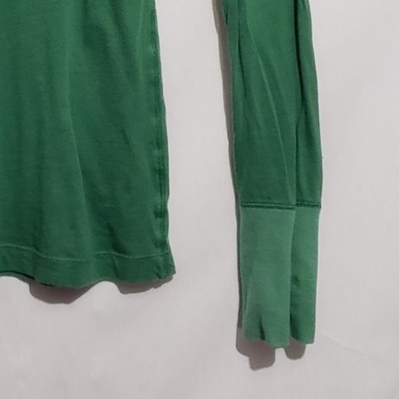 hollister crew neck long sleeve  green crew - Picture 4 of 5
